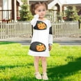 thumbnail image 7 of Sushi Roll Cute Kitten Girls'long-sleeved dress Thickened A-dress Warm Dress Basic Shirt Party Dresses, 7 of 7