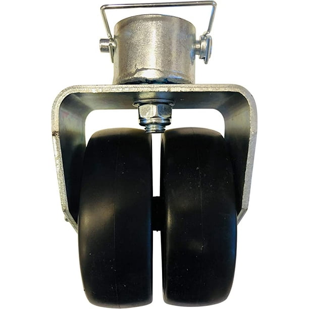 6" Double Wheel Trailer Jack Caster Replacement (1,500 Pound Rated