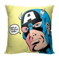 thumbnail image 5 of Marvel Captain America Good Work Kids Printed Throw Pillow, 18 x 18 inches, 5 of 5