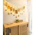 thumbnail image 5 of Fondo de bricolaje Pared Estrellas de madera Sala de estar Dormitorio Fondo Decoración de pared Vhermosa Figuras Decorativas y Floreros, 5 of 5