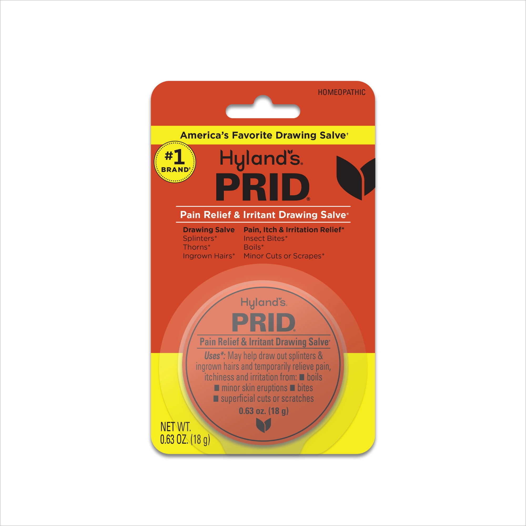 Hyland's PRID®, Pain Relief & Irritant Drawing Salve