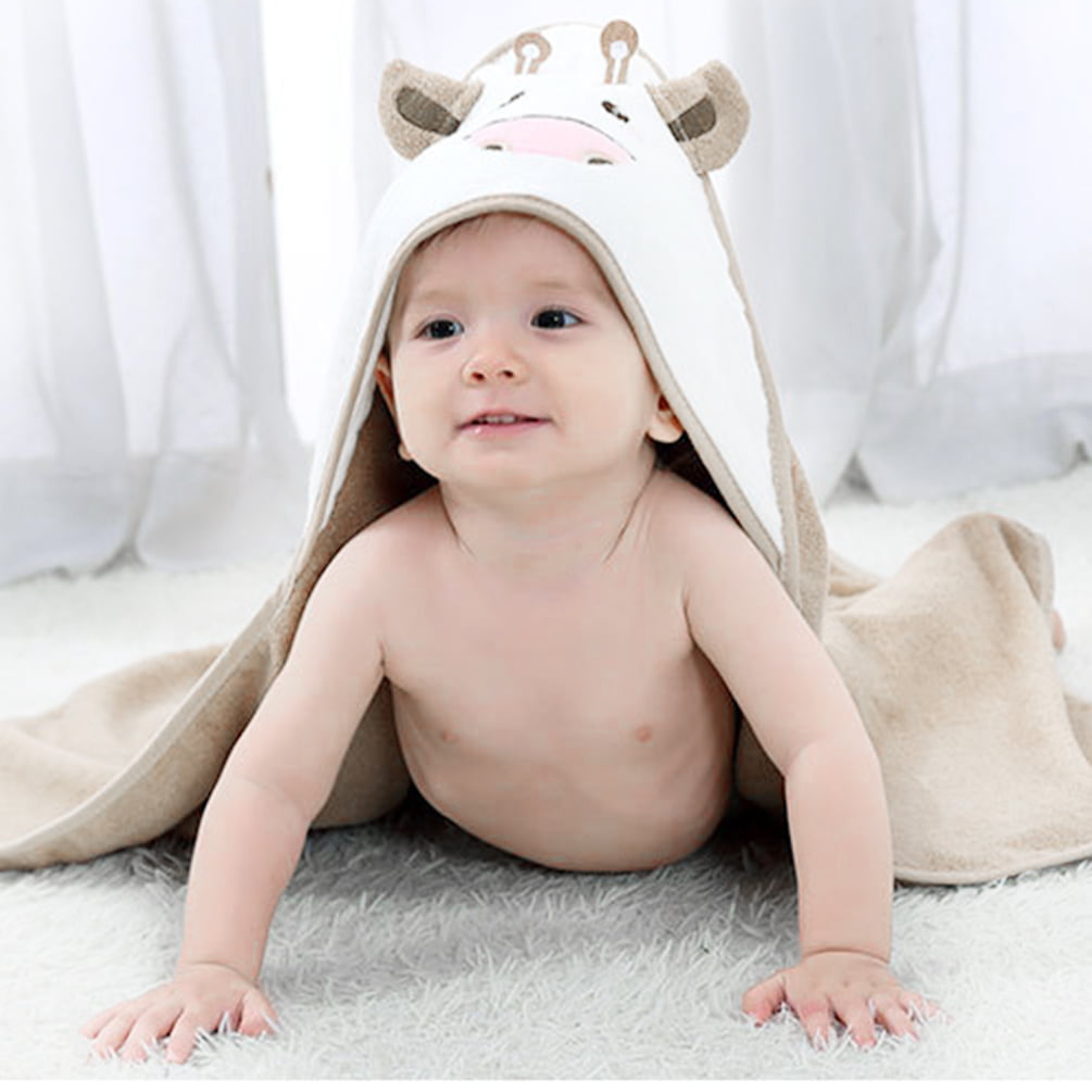 Tween Baby Child Red Trex Hooded Bath Towel