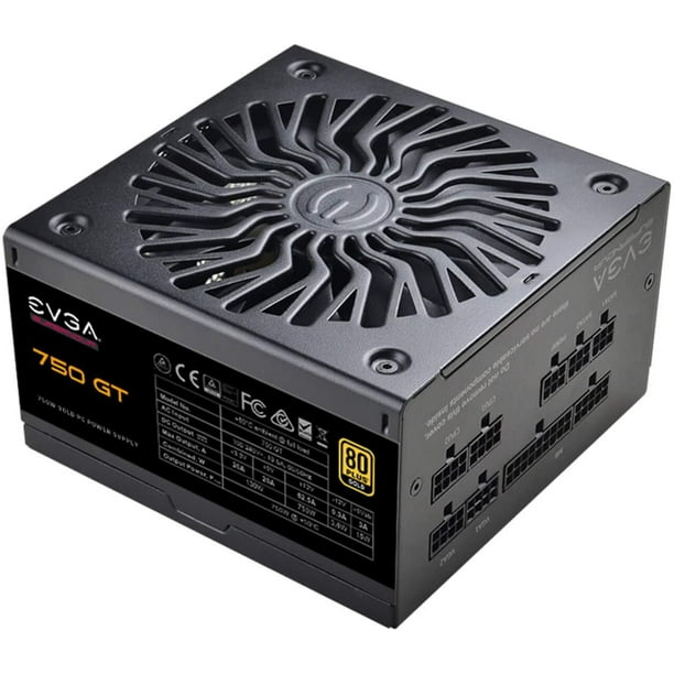 EVGA Supernova 750 GT, 80 Plus Gold 750W Fully Modular Power Supply ...