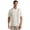 Egret, variant on Café Luna Men's and Big Men's Panel Printed Short Sleeve Woven Shirt, Sizes S-4X