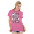 thumbnail image 4 of Funny Aint Nobody Got Time That Meme Plus Size Crewneck Graphic Tee Shirt Brisco Brands 2X, 4 of 5