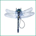 thumbnail image 2 of Juguete repelente de mosquitos para exteriores, modelo de libélula de simulación, repelente de mosquitos, longitud del ala 12 cm, 2 of 5