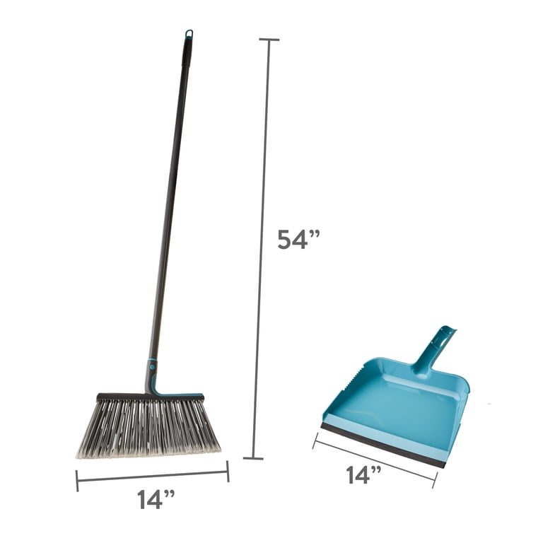 Great Value Jumbo Broom with Dustpan Set photo 6