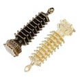 thumbnail image 4 of 2 Pcs Tour Rétro en Cuivre Porte-Clés Pendentif Ornement Miniature Porte-Clés Charme, 4 of 8