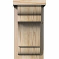 thumbnail image 2 of 7 1/2"W x 10"D x 14"H New Brighton Smooth Corbel w/Backplate, Douglas Fir, 2 of 9