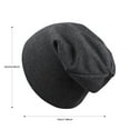 thumbnail image 2 of Sentuca Winter Hats for Toddler Comfortable Soft Knit Beanies Solid Color Casual Warm Hats, 2 of 3