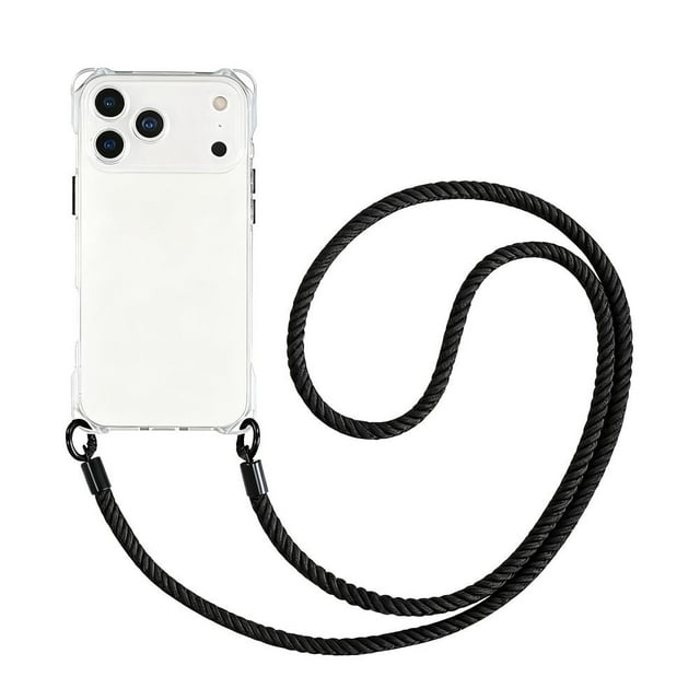 For iPhone 17/air/Pro/ProMax lanyard case, Universal Neck Strap for Phone C