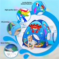 thumbnail image 3 of Tienda de campaña para niños, 3 piezas, SISTICKER, túnel para niños pequeños, 3 of 7