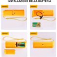 thumbnail image 2 of LED Ultrasonic Dog Repeller, 3 in 1 Ultrasonic Pet Repeller Anti Bark Stop Barking Dog Training Repeller Control Trainer (Black+Yellow), 2 of 6