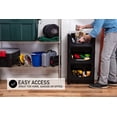 Stackable Storage B Jumbo Stackable Storage Bins, Pack of 3, Easy-Access Storage, Large ...