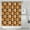 Checkered Pumpkin Halloween, variant on Classic Elements Halloween Pattern Shower Curtain 36"x72" ,Bathroom Decorative Shower Curtains Set with 12 Hooks,Modern Waterproof Washable Shower Curtain