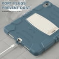 thumbnail image 6 of Dteck Case for ipad 10th Generation 10.9 inch 2022, Heavy Duty Shockproof Rugged Protective Cover with Built-in Stand for 10.9" iPad 10th Gen,Cornflower Blue, 6 of 7