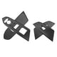 thumbnail image 3 of Cubierta del panel del interruptor de la ventana Ecomeon 4 piezas fibra de carbono Honda CRV 2016-2019, 3 of 5