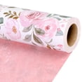 thumbnail image 1 of Rollo de papel de regalo BIOBROWN, reversible, floral, 17 x 10 m, 1 of 7