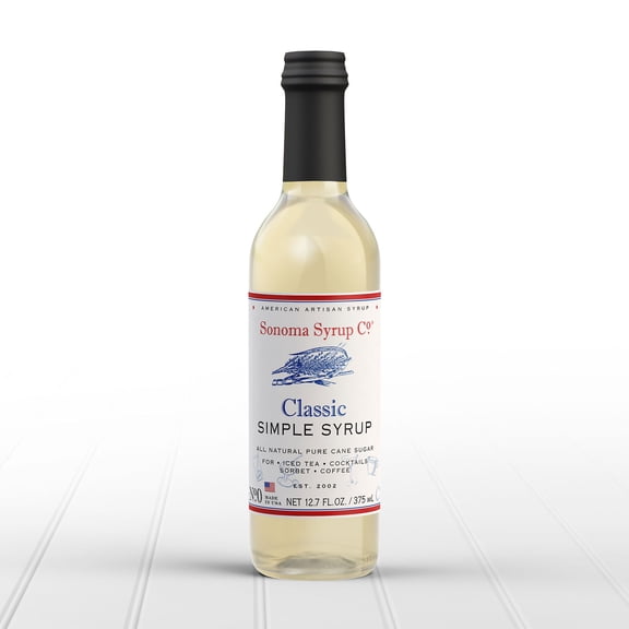 Sonoma Syrup Co Classic Simple Syrup 12.7 oz