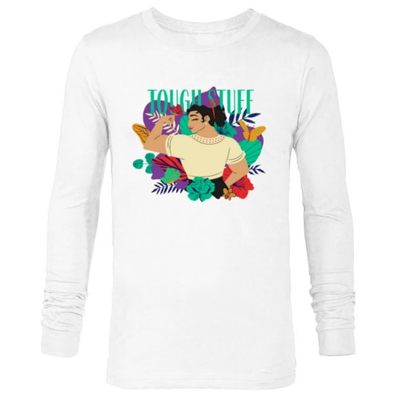 Disney Encanto Luisa Tough Stuff Floral Paradiso - Long Sleeve T-Shirt for Men - Customized-White
