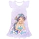 thumbnail image 1 of Novedad de verano, vestido de princesa Jasmine de Disney para niños, ropa de princesa para niñas, vestido de princesa Jasmine estampado, bonito vestido de moda 10T Gao Jinjia LED, 1 of 2