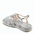thumbnail image 5 of Patrizia Women's GLAMGLOSS Flat Sandals Silver EU 39 / US 8.5, 5 of 5