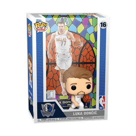 UPC: 0889698614917 | Funko Pop! Trading Cards: Luka Doncic (Mosaic) Vinyl Figure