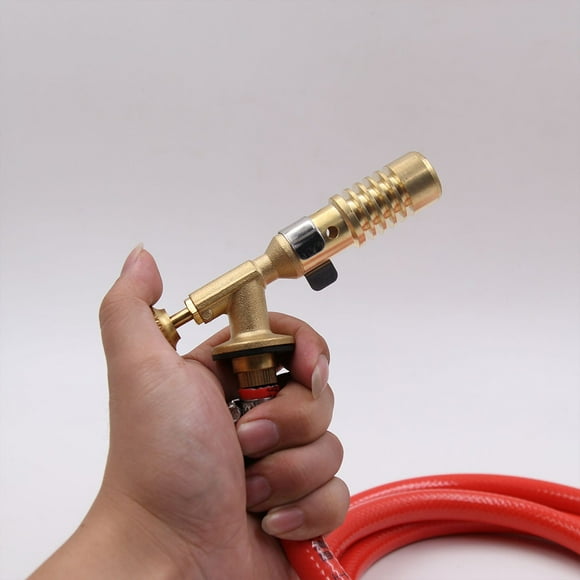 OULII 1 Set of Oxyacetylene Torch Kit Professional Propane Torch Brass for BBQ