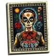 thumbnail image 1 of Gango Home Decor 'Muerto' Acrylic Painting Print, 1 of 2