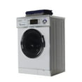 thumbnail image 4 of Equator Compact Vented/Ventless Dry Quiet 24 Inch Silver Washer Dryer Combo, 2019, 4 of 8