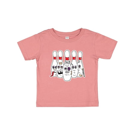 

Inktastic Beat Up Bowling Pins Gift Baby Boy or Baby Girl T-Shirt