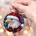thumbnail image 4 of Golden Eagle Stained Glass Ornaments, Golden Eagle Ornament,Golden Eagle Christmas Tree Ornament, Golden Eagle Xmas Decorations wKfsOK, 4 of 5