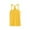 Yellow, variant on Xijirk Girls Athletic Dance Tank Top Sleeveless Racerback Crop Top for Ballet Gymnastics and Sports Performance,8-9 Years