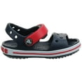 thumbnail image 4 of Crocs Kids Crocband Sandal Navy / Red Ankle-High - 9M, 4 of 5