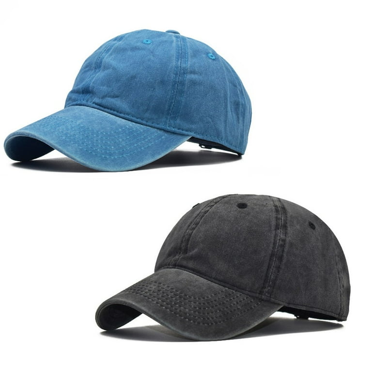 Plain denim dad hat sales