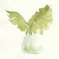 thumbnail image 3 of Paschke, Chris 12x12 Black Modern Framed Museum Art Print Titled - Plant Big Leaf II, 3 of 5