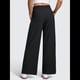 thumbnail image 4 of Pantalones Deportivos Casuales, Cómodos, de Cintura Alta y Pierna para Mujer, con Bolsillos y Sueltos. Negro M, 4 of 7