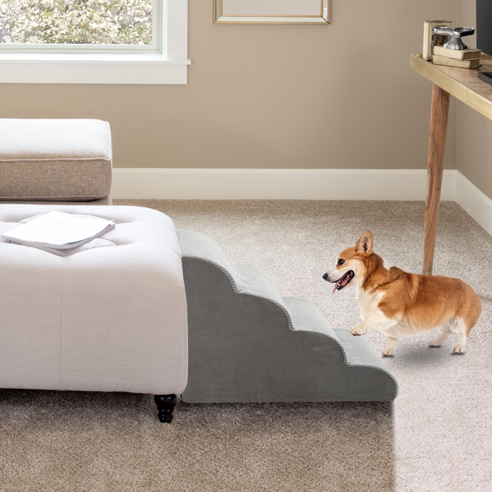 4 Step Pet Stairs for Cat Dog