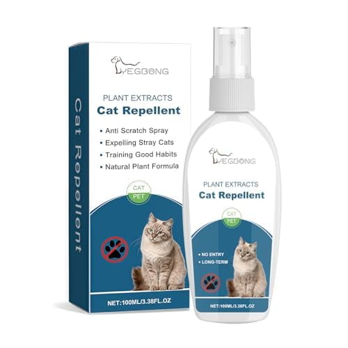 Aerosol disuasorio para gatos Aleaty, repelente natural y seguro, no tóxico
