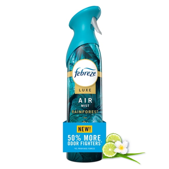 Febreze Air Mist Luxe Air Freshener Spray, Rainforest Scent, 8.1oz