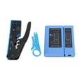 thumbnail image 1 of Ensemble d'Outils de Serrage Ethernet, Poignée Multifonctionnelle Antidérapante Confortable Outil de Serrage Léger RJ45 pour Cat5e Cat6 Cat6a, 1 of 7