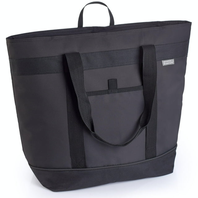 Nevera Creative Green Life Jumbo 53 x 43 x 20 cm, color negro