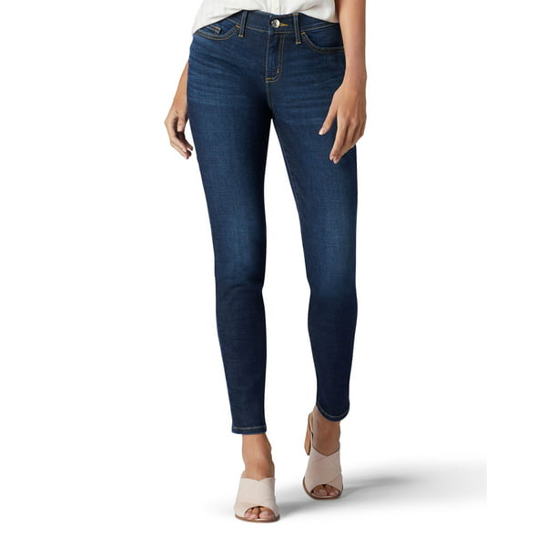 Lee - Lee Women's Flex Motion Skinny Leg Jeans, Shipwreck, 12 - Walmart ...