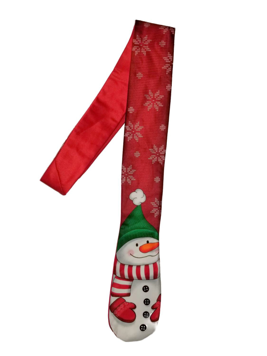 John Ashford Mens Santa Stocking Holiday Necktie