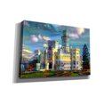 thumbnail image 2 of Epic Graffiti 'Hluboka nad Vltavou Czech Republic Hluboka Castle' by Pedro Gavidia, Canvas Wall Art, 60"x40", 2 of 8