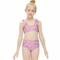 thumbnail image 3 of Hello Kitty Girls' Swimwear Beach Sport Bikini Bathing Suit 2 Piece Swimsuits, 3 of 7