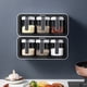 thumbnail image 4 of Caja de Condimentos Advancent Organizador de Especias Cocina y Comedor Negro 3 tazas, 4 of 6