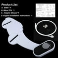 thumbnail image 3 of CEHVOM Bidet Toilet Seat Attachment & Fresh Water Sprayer (Only Cool Temperature Control,-Nozzle Cleaning,Non-,Adjustabl-e Pressure,Female Wash), 3 of 8