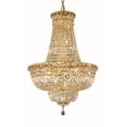 thumbnail image 1 of Elegant Lighting Tranquil 22" 22 Light Royal Crystal Chandelier, 1 of 1