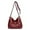 Red, variant on Bmisegm Women Soft Leather Shoulder Bags Layer Classic Crossbody Bag Designer Handbag and Purse Mens Shoulder Bag Black One Size